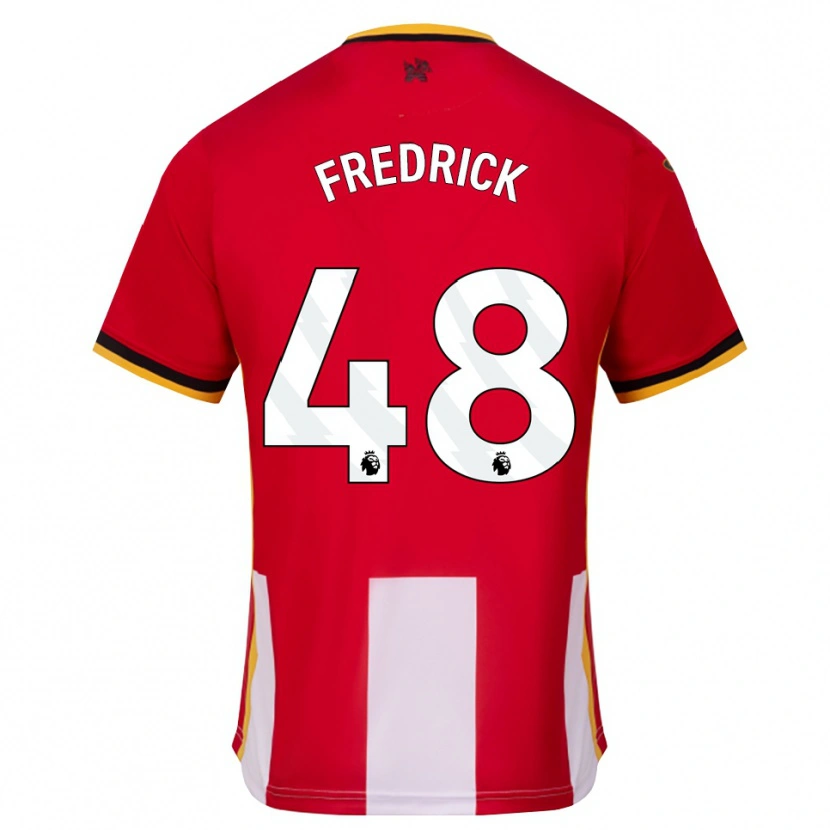 Danxen Damen Benjamin Fredrick #48 Gelb Schwarz Rot Heimtrikot Trikot 2026/27 T-Shirt Schweiz