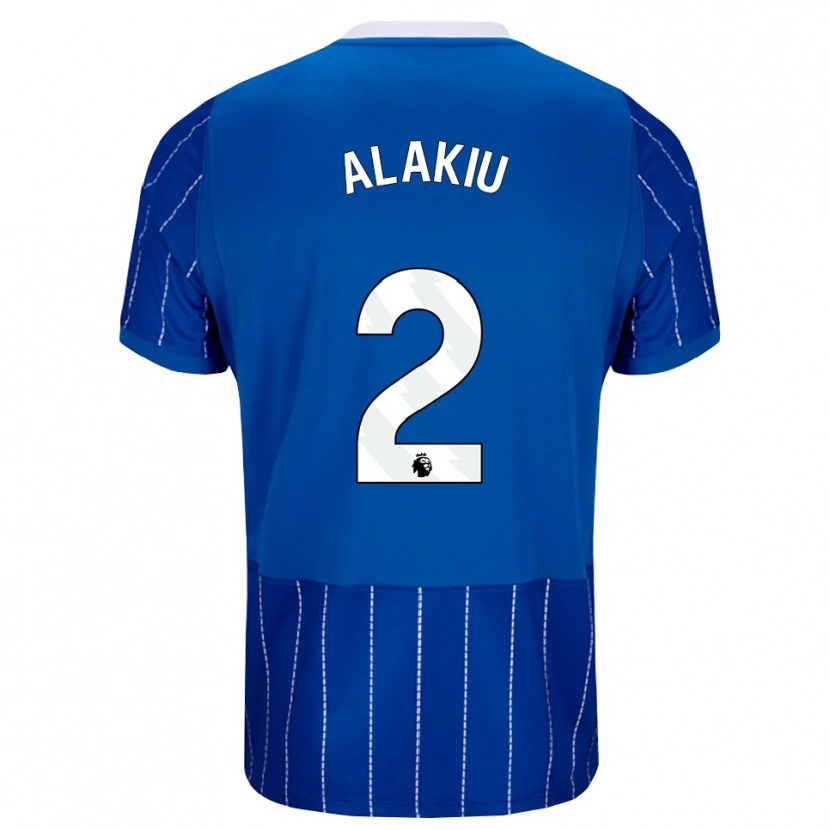 Danxen Damen Isaiah Alakiu #2 Mittelblau Weiß Heimtrikot Trikot 2026/27 T-Shirt Schweiz