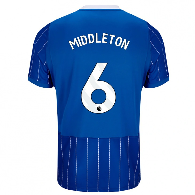 Danxen Damen Jesse Middleton #6 Mittelblau Weiß Heimtrikot Trikot 2026/27 T-Shirt Schweiz