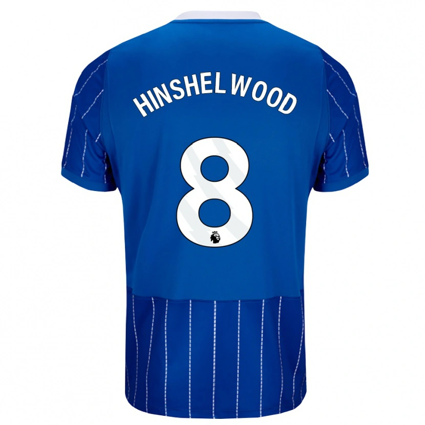Danxen Damen Jack Hinshelwood #8 Mittelblau Weiß Heimtrikot Trikot 2026/27 T-Shirt Schweiz