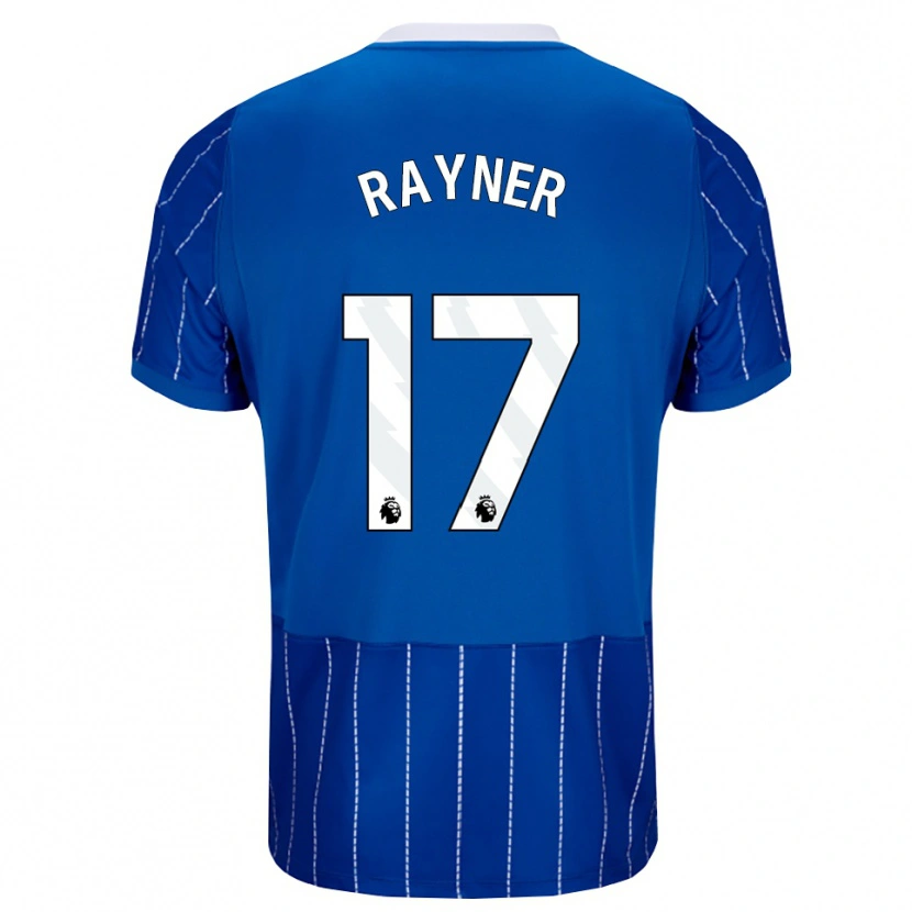 Danxen Damen Bex Rayner #17 Mittelblau Weiß Heimtrikot Trikot 2026/27 T-Shirt Schweiz