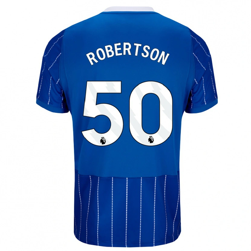 Danxen Damen Josh Robertson #50 Mittelblau Weiß Heimtrikot Trikot 2026/27 T-Shirt Schweiz