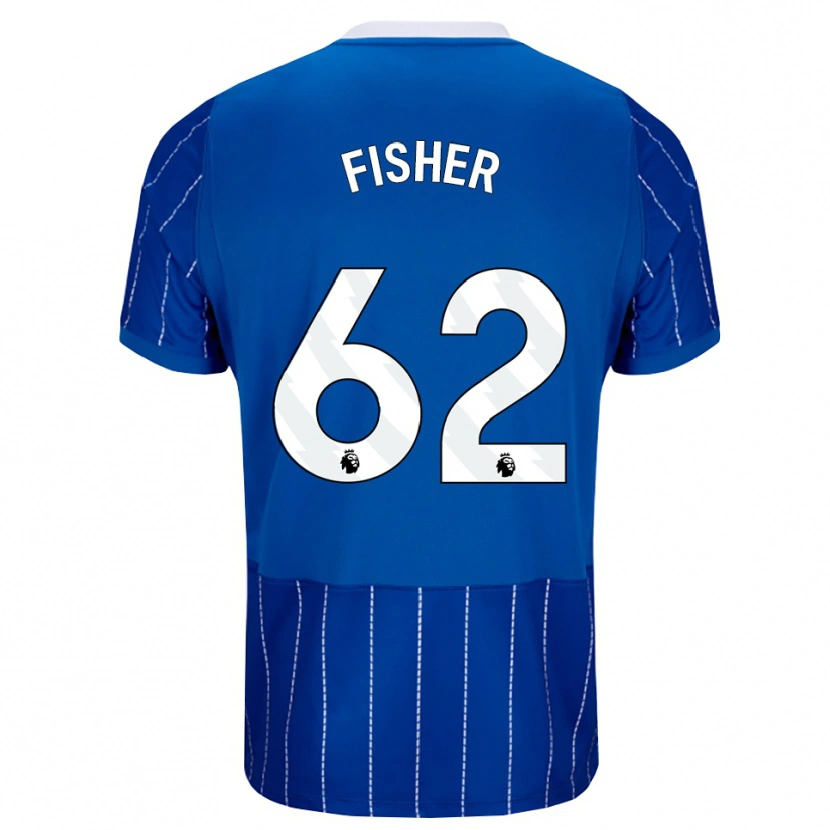 Danxen Damen Hugo Fisher #62 Mittelblau Weiß Heimtrikot Trikot 2026/27 T-Shirt Schweiz