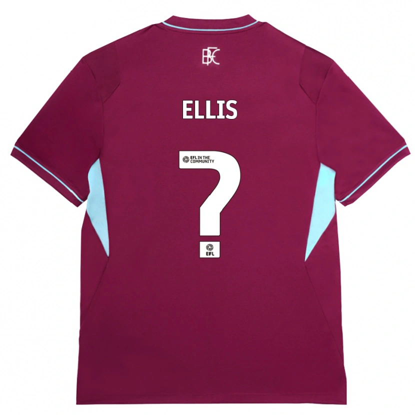 Danxen Damen Kian Ellis #0 Burgund Grün Heimtrikot Trikot 2026/27 T-Shirt Schweiz