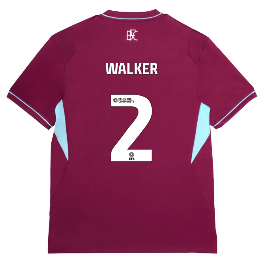 Danxen Damen Kyle Walker #2 Burgund Grün Heimtrikot Trikot 2026/27 T-Shirt Schweiz