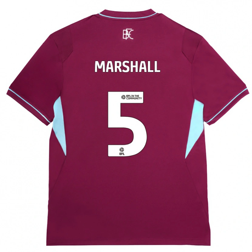 Danxen Damen Georgia Marshall #5 Burgund Grün Heimtrikot Trikot 2026/27 T-Shirt Schweiz