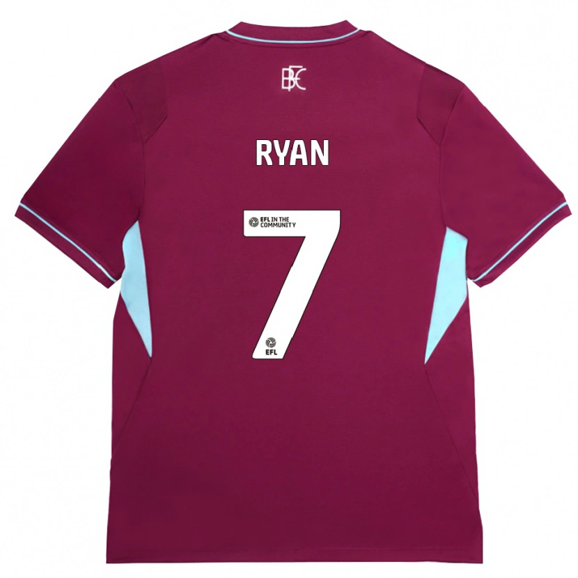 Danxen Damen Kamarni Ryan #7 Burgund Grün Heimtrikot Trikot 2026/27 T-Shirt Schweiz