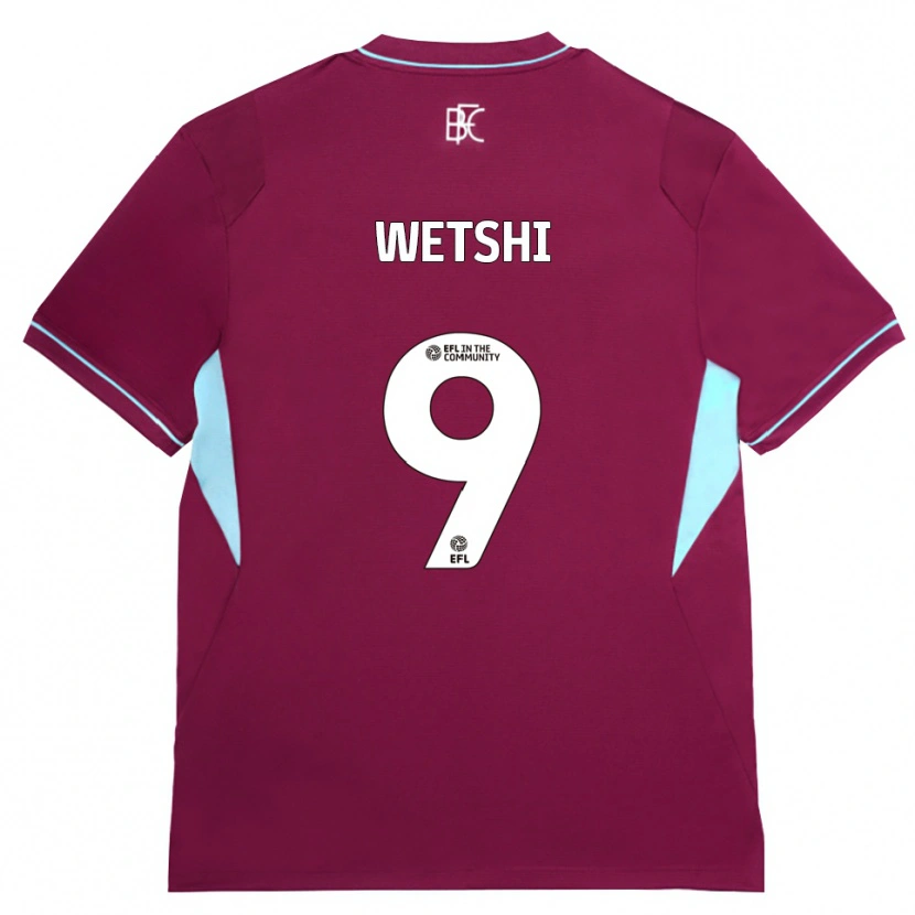Danxen Damen Benji Wetshi #9 Burgund Grün Heimtrikot Trikot 2026/27 T-Shirt Schweiz