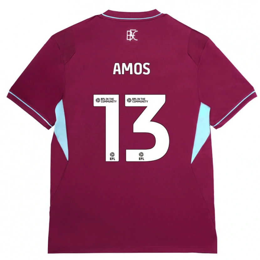 Danxen Damen Ben Amos #13 Burgund Grün Heimtrikot Trikot 2026/27 T-Shirt Schweiz