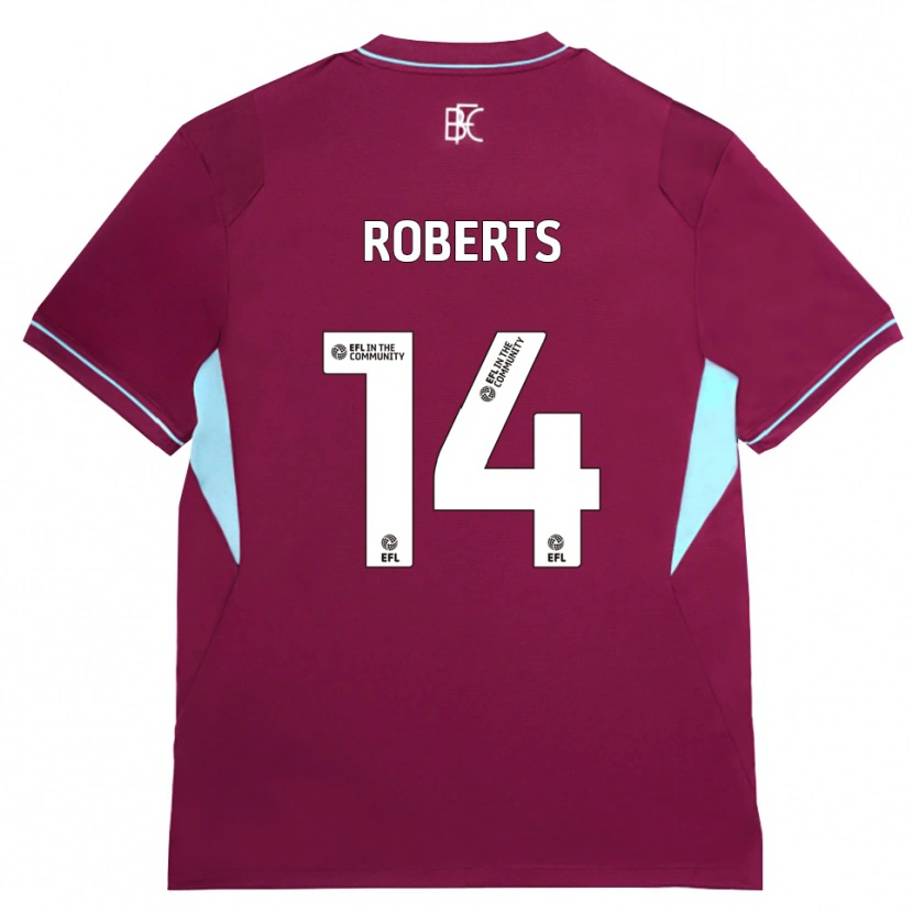 Danxen Damen Connor Roberts #14 Burgund Grün Heimtrikot Trikot 2026/27 T-Shirt Schweiz