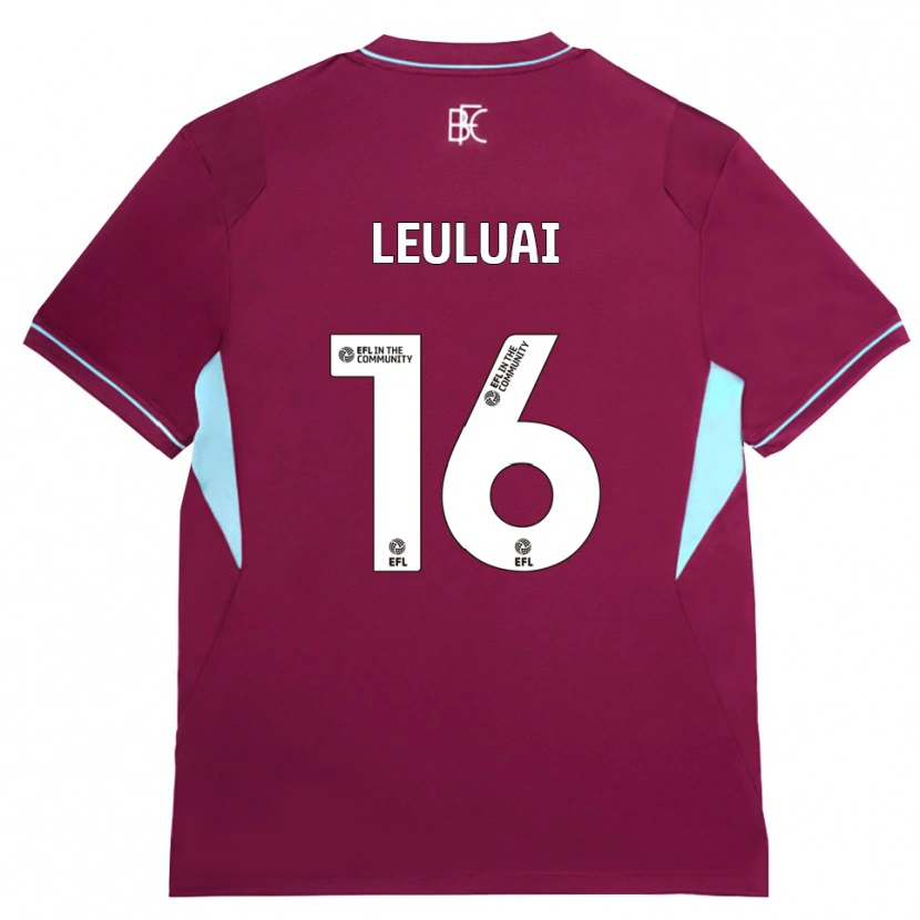 Danxen Damen Marley Leuluai #16 Burgund Grün Heimtrikot Trikot 2026/27 T-Shirt Schweiz