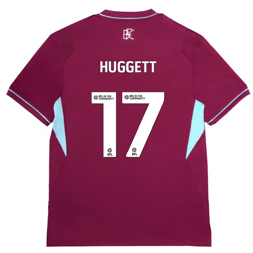 Danxen Damen Aiden Huggett #17 Burgund Grün Heimtrikot Trikot 2026/27 T-Shirt Schweiz