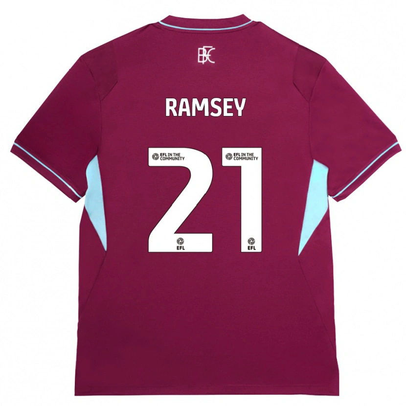 Danxen Damen Aaron Ramsey #21 Burgund Grün Heimtrikot Trikot 2026/27 T-Shirt Schweiz