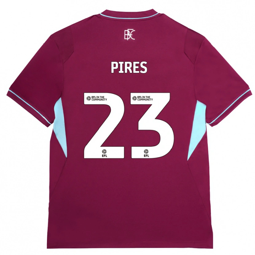 Danxen Damen Lucas Pires #23 Burgund Grün Heimtrikot Trikot 2026/27 T-Shirt Schweiz