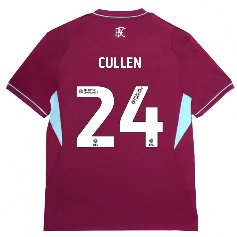 Danxen Damen Josh Cullen #24 Burgund Grün Heimtrikot Trikot 2026/27 T-Shirt Schweiz