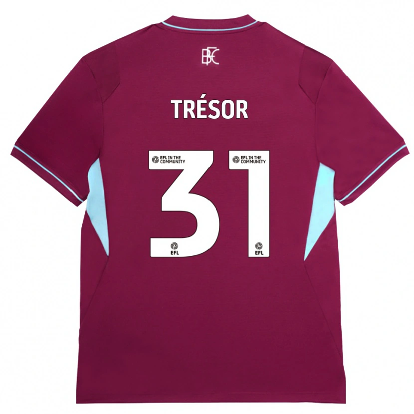 Danxen Damen Mike Tresor #31 Burgund Grün Heimtrikot Trikot 2026/27 T-Shirt Schweiz