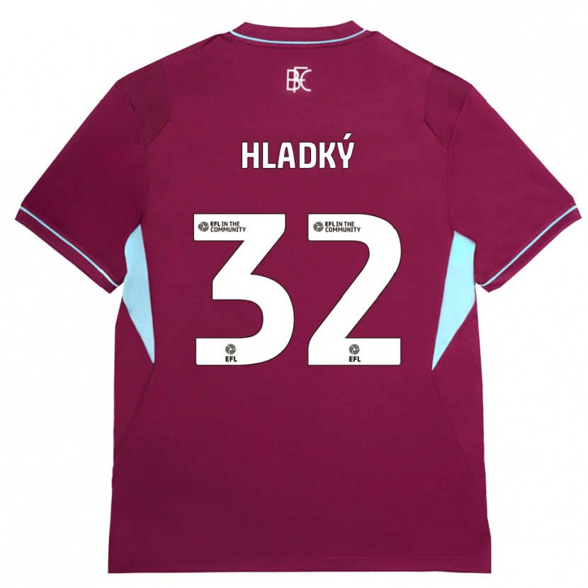 Danxen Damen Vaclav Hladky #32 Burgund Grün Heimtrikot Trikot 2026/27 T-Shirt Schweiz