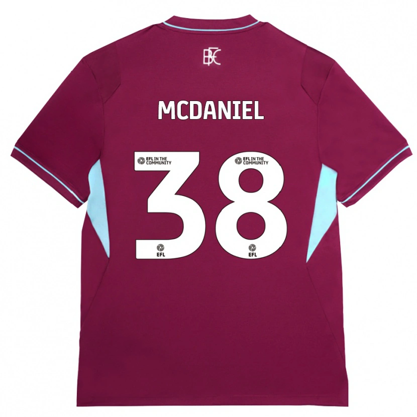 Danxen Damen Louise Mcdaniel #38 Burgund Grün Heimtrikot Trikot 2026/27 T-Shirt Schweiz