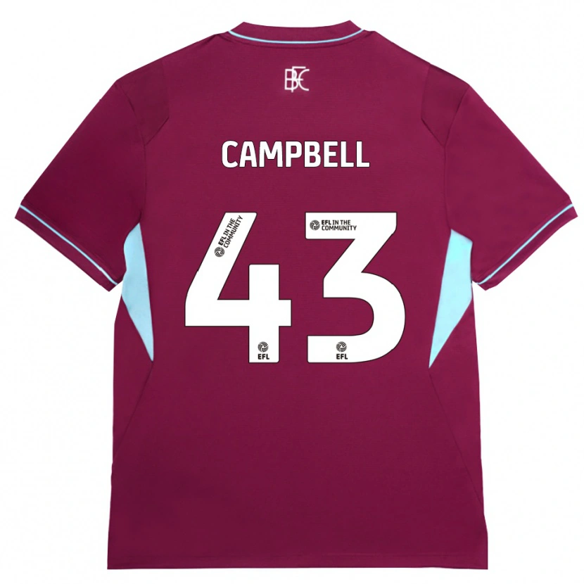 Danxen Damen Murray Campbell #43 Burgund Grün Heimtrikot Trikot 2026/27 T-Shirt Schweiz