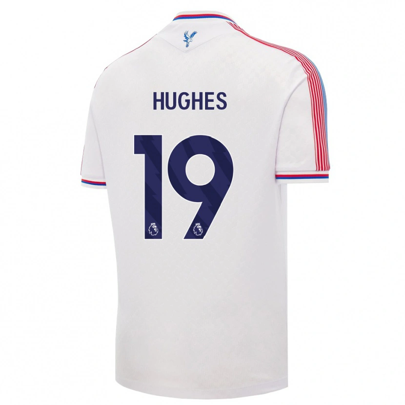 Danxen Damen Will Hughes #19 Weiß Rot Blau Heimtrikot Trikot 2026/27 T-Shirt Schweiz