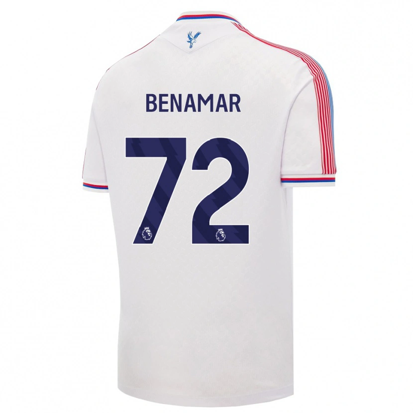 Danxen Damen Dean Benamar #72 Weiß Rot Blau Heimtrikot Trikot 2026/27 T-Shirt Schweiz