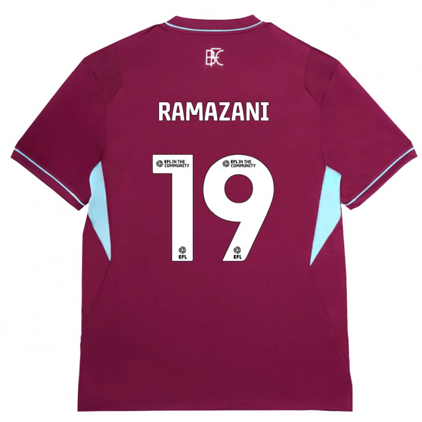 Danxen Damen Largie Ramazani #19 Burgund Grün Heimtrikot Trikot 2026/27 T-Shirt Schweiz