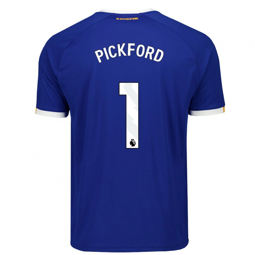 Danxen Damen Jordan Pickford #1 Blau Weiß Gelb Heimtrikot Trikot 2026/27 T-Shirt Schweiz