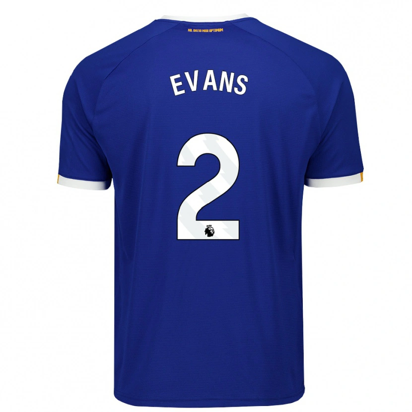 Danxen Damen Lewis Evans #2 Blau Weiß Gelb Heimtrikot Trikot 2026/27 T-Shirt Schweiz