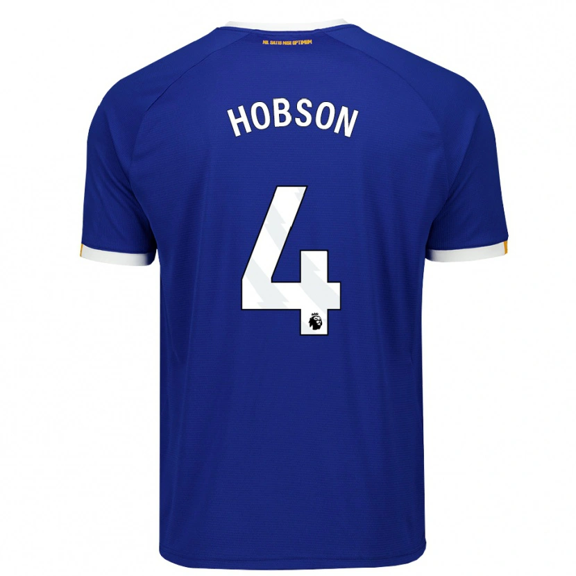 Danxen Damen Issy Hobson #4 Blau Weiß Gelb Heimtrikot Trikot 2026/27 T-Shirt Schweiz