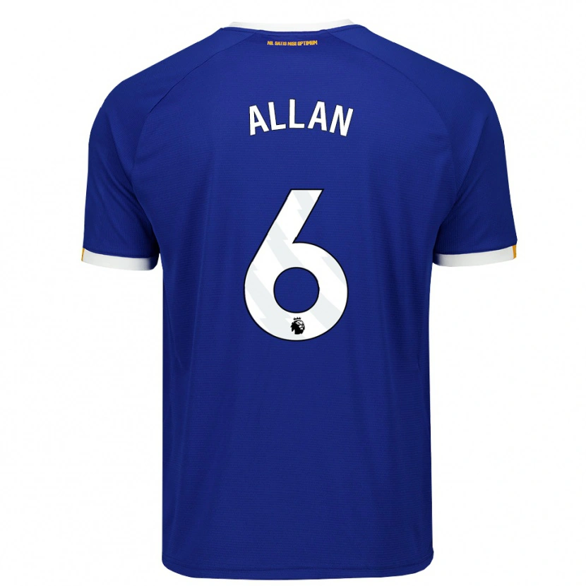 Danxen Damen Allan #6 Blau Weiß Gelb Heimtrikot Trikot 2026/27 T-Shirt Schweiz