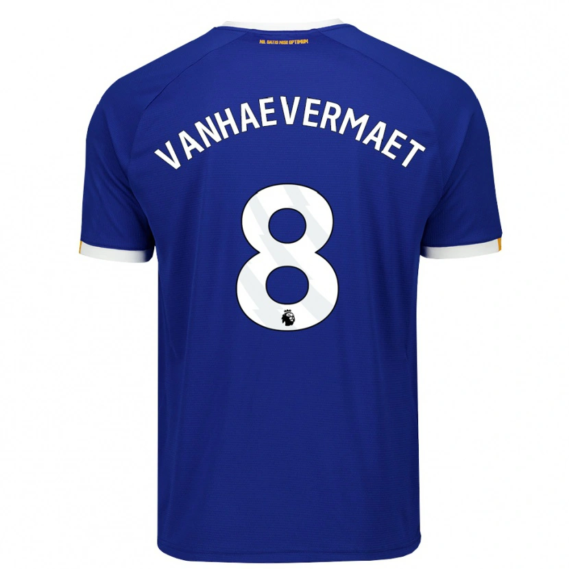 Danxen Damen Justine Vanhaevermaet #8 Blau Weiß Gelb Heimtrikot Trikot 2026/27 T-Shirt Schweiz