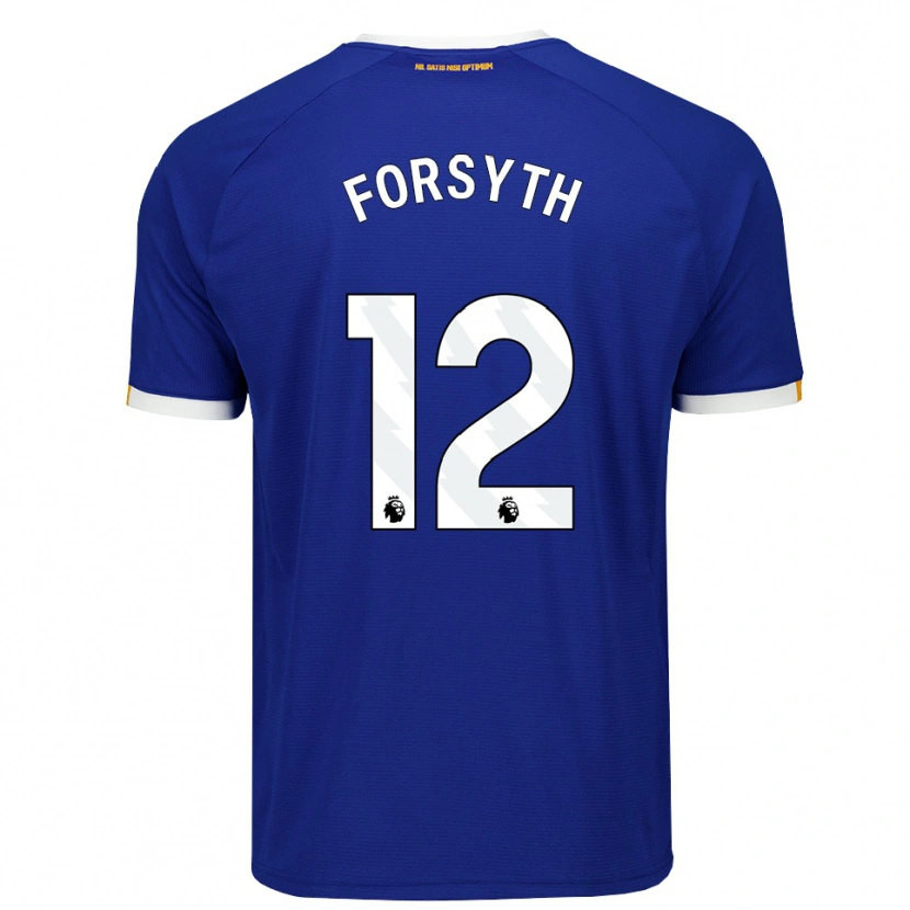 Danxen Damen Luke Forsyth #12 Blau Weiß Gelb Heimtrikot Trikot 2026/27 T-Shirt Schweiz