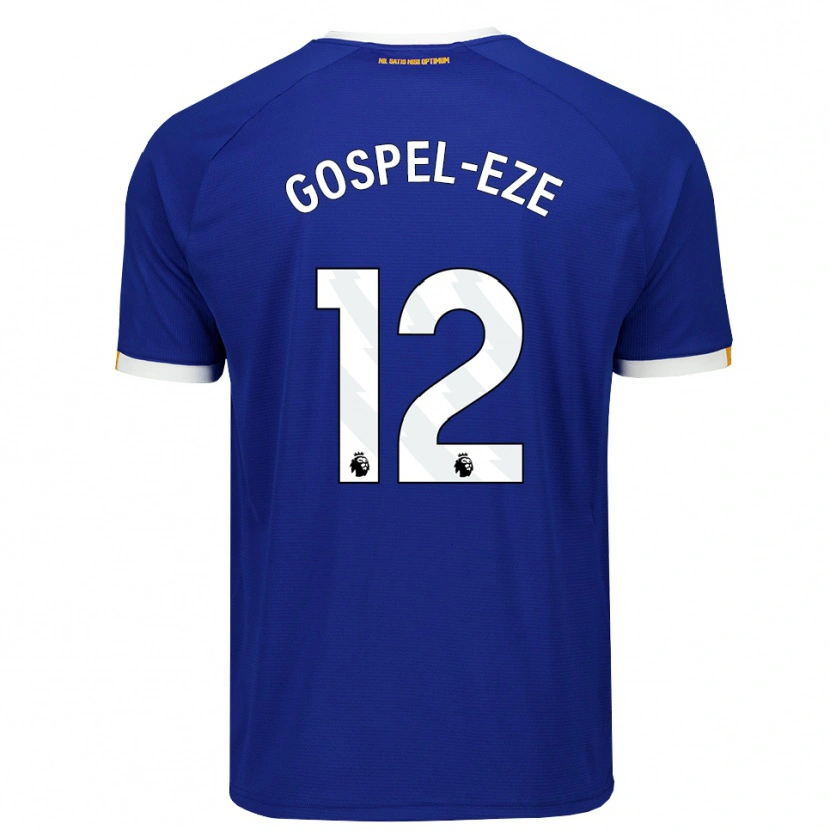 Danxen Damen Goodness Gospel-Eze #12 Blau Weiß Gelb Heimtrikot Trikot 2026/27 T-Shirt Schweiz