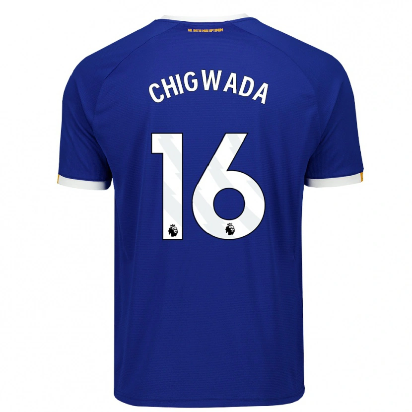 Danxen Damen Josh Chigwada #16 Blau Weiß Gelb Heimtrikot Trikot 2026/27 T-Shirt Schweiz