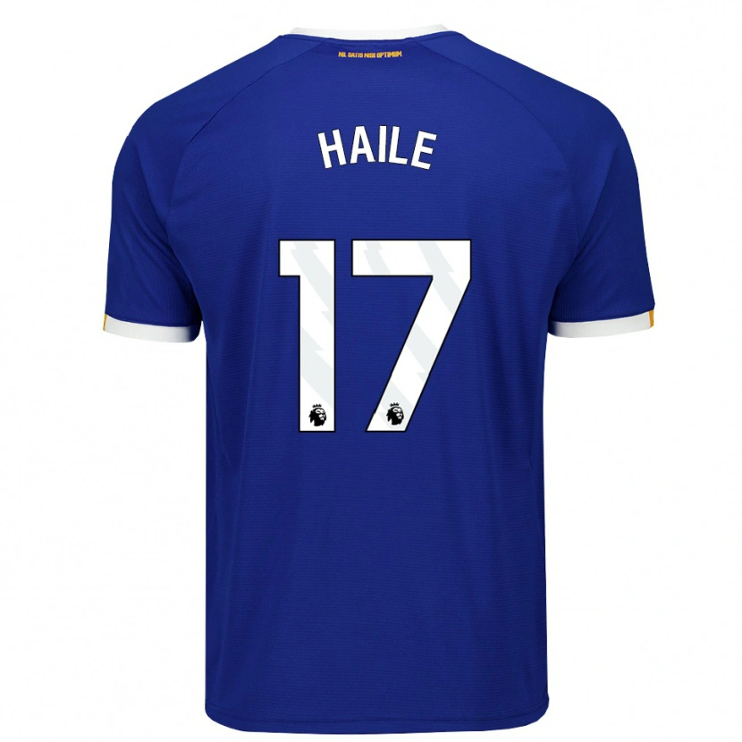 Danxen Damen Siem Haile #17 Blau Weiß Gelb Heimtrikot Trikot 2026/27 T-Shirt Schweiz