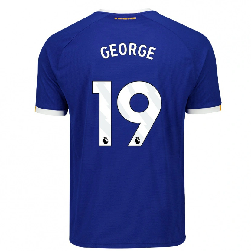 Danxen Damen Tyrique George #19 Blau Weiß Gelb Heimtrikot Trikot 2026/27 T-Shirt Schweiz