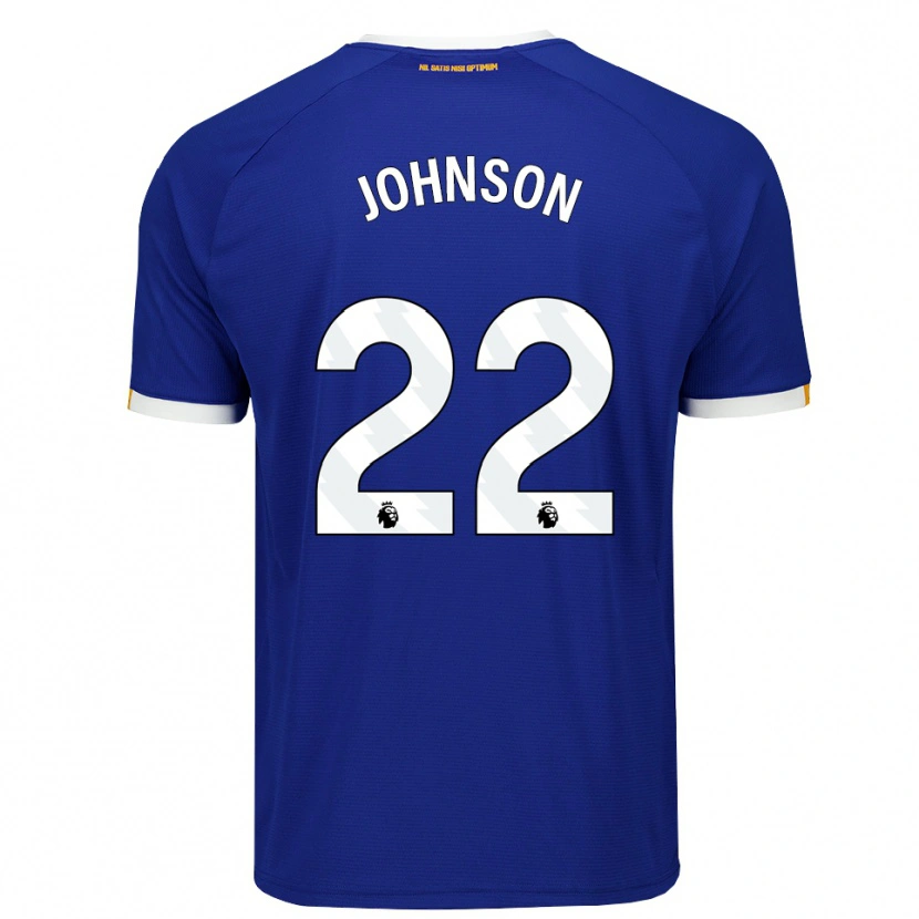 Danxen Damen Brennan Johnson #22 Blau Weiß Gelb Heimtrikot Trikot 2026/27 T-Shirt Schweiz