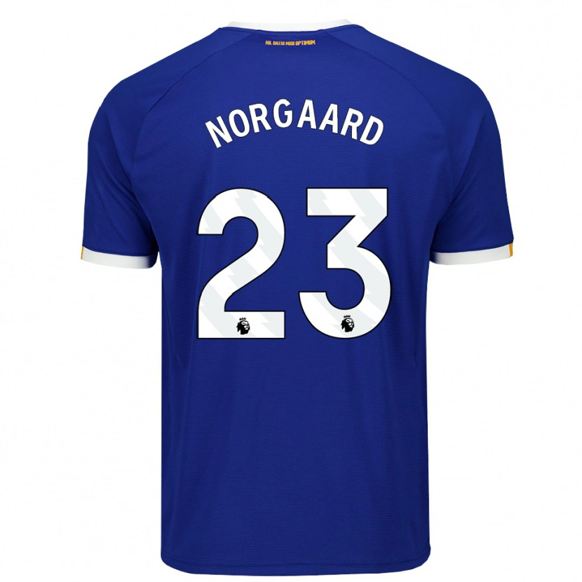 Danxen Damen Christian Nørgaard #23 Blau Weiß Gelb Heimtrikot Trikot 2026/27 T-Shirt Schweiz