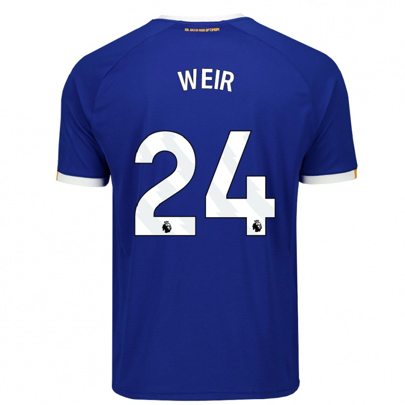 Danxen Damen Kenzie Weir #24 Blau Weiß Gelb Heimtrikot Trikot 2026/27 T-Shirt Schweiz