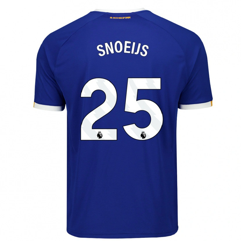 Danxen Damen Katja Snoeijs #25 Blau Weiß Gelb Heimtrikot Trikot 2026/27 T-Shirt Schweiz