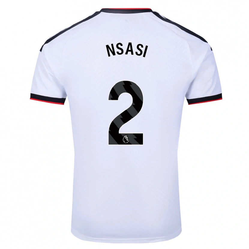 Danxen Damen Eddy Nsasi #2 Weiß Schwarz Rot Heimtrikot Trikot 2026/27 T-Shirt Schweiz