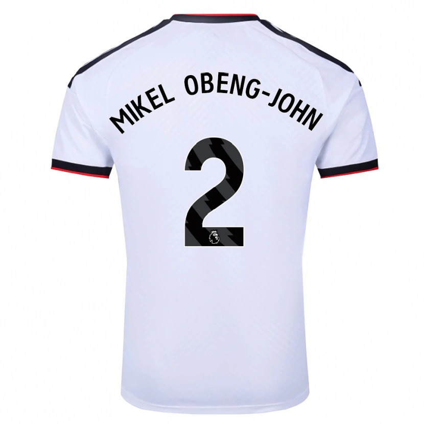 Danxen Damen Joe Mikel Obeng-John #2 Weiß Schwarz Rot Heimtrikot Trikot 2026/27 T-Shirt Schweiz