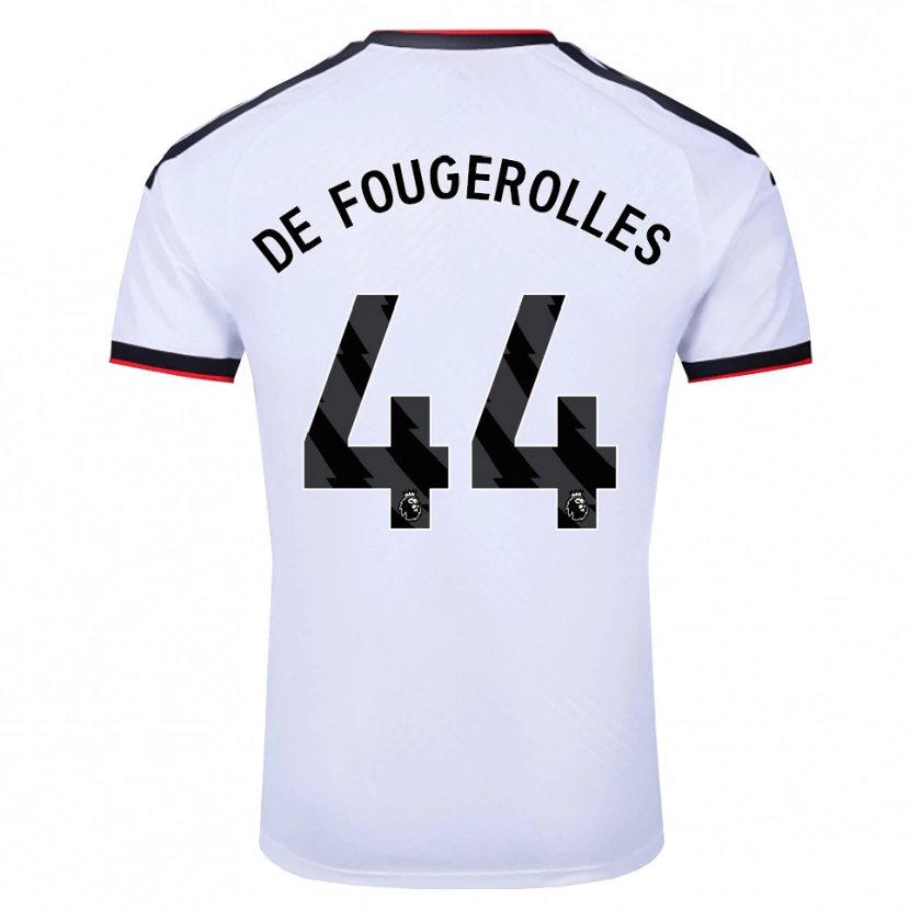 Danxen Damen Luc De Fougerolles #44 Weiß Schwarz Rot Heimtrikot Trikot 2026/27 T-Shirt Schweiz