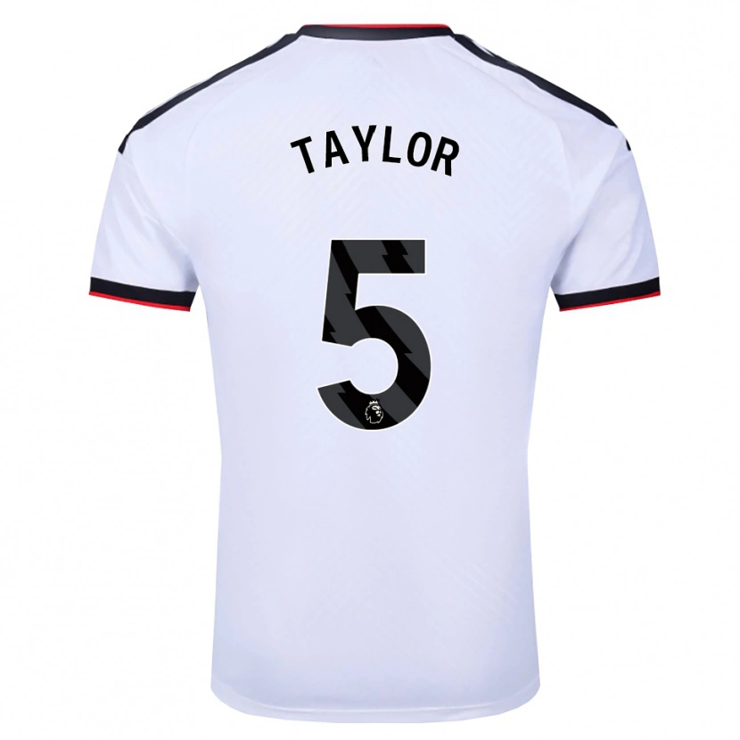 Danxen Damen Archie Taylor #5 Weiß Schwarz Rot Heimtrikot Trikot 2026/27 T-Shirt Schweiz