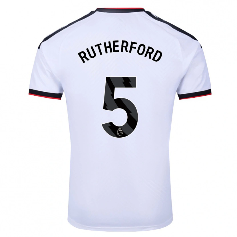 Danxen Damen Leeta Rutherford #5 Weiß Schwarz Rot Heimtrikot Trikot 2026/27 T-Shirt Schweiz
