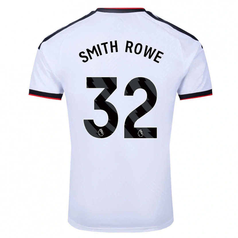 Danxen Damen Emile Smith Rowe #32 Weiß Schwarz Rot Heimtrikot Trikot 2026/27 T-Shirt Schweiz