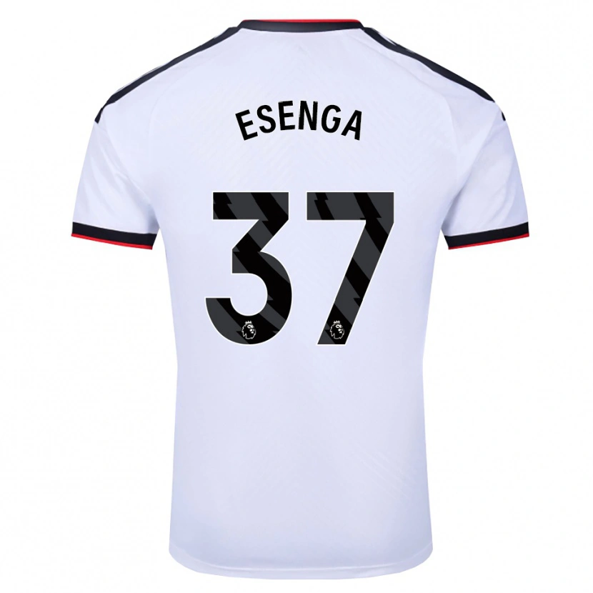 Danxen Damen Jonathan Esenga #37 Weiß Schwarz Rot Heimtrikot Trikot 2026/27 T-Shirt Schweiz
