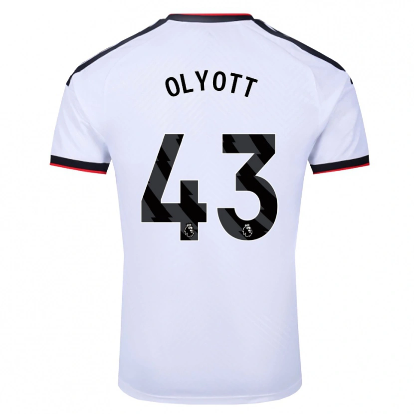 Danxen Damen Tom Olyott #43 Weiß Schwarz Rot Heimtrikot Trikot 2026/27 T-Shirt Schweiz