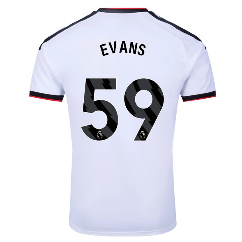 Danxen Damen Aidan Evans #59 Weiß Schwarz Rot Heimtrikot Trikot 2026/27 T-Shirt Schweiz