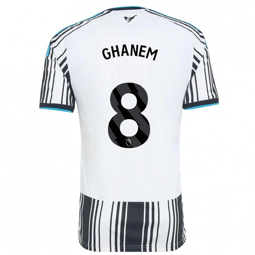 Danxen Damen Muawiya Ghanem #8 Himmelsblau Schwarz Weiß Heimtrikot Trikot 2026/27 T-Shirt Schweiz